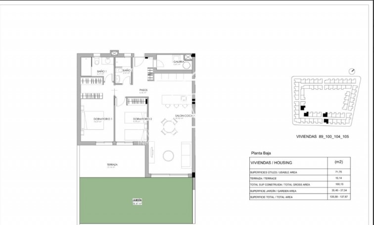 Nowa konstrukcja - Bungalows - Torrevieja - 03185
