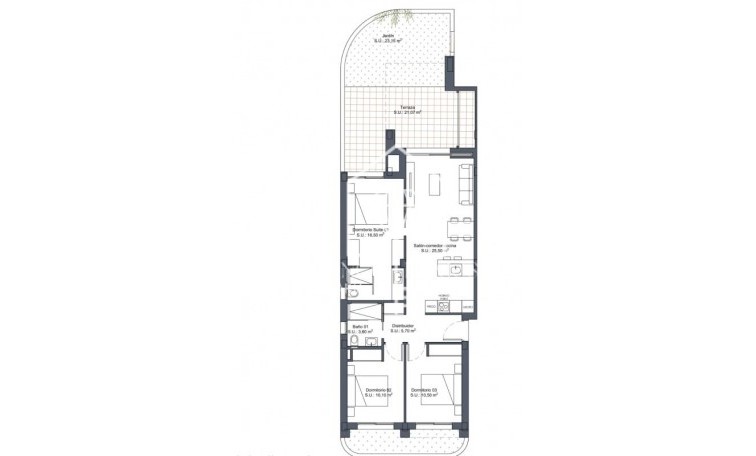 New Build - Bungalows - Ciudad Quesada - 03149