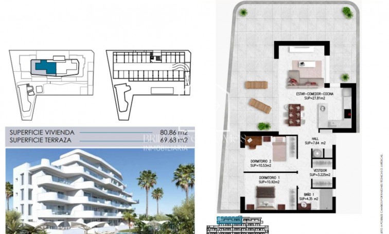 Nowa konstrukcja - Flats - Pilar de la Horadada - 03191