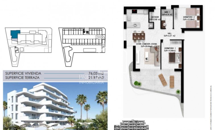 Nowa konstrukcja - Flats - Pilar de la Horadada - 03191