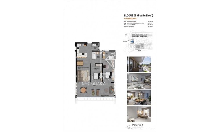 Obra nueva - Flats - Finestrat - Carrer d´Equador 12