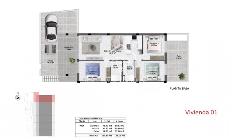 Nouvelle construction - Ground floors - Pilar de la Horadada - 03190