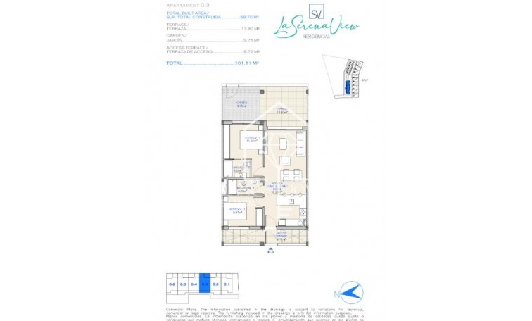 Nouvelle construction - Flats - Los Alcázares  - 30710