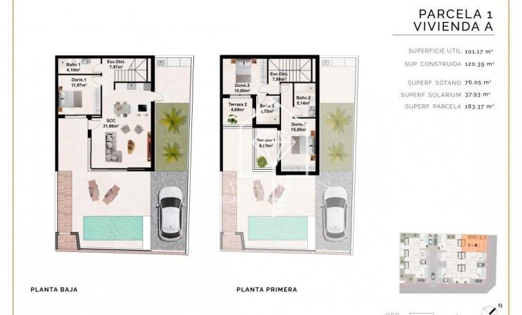 New Build - Terraced houses - Benijofar