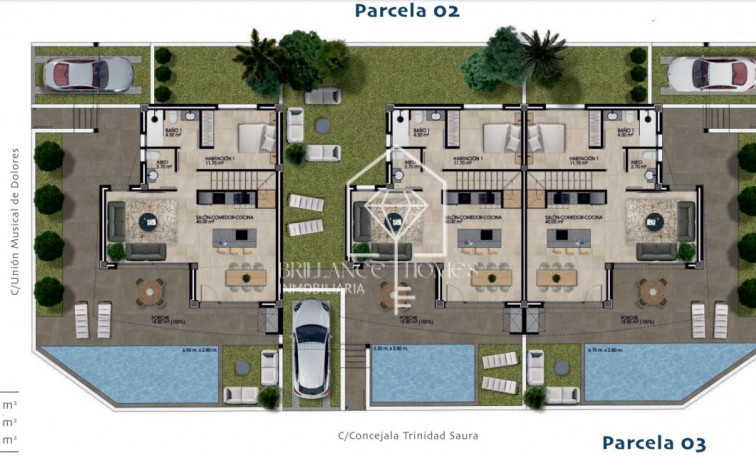 New Build - Terraced houses - Dolores