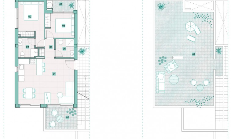 Nowa konstrukcja - Bungalows - Torrevieja - 03186