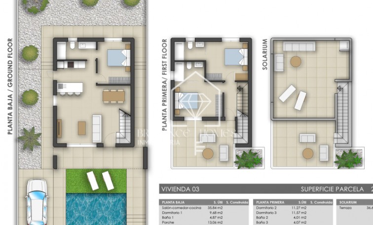 Obra nueva - Villas - Pilar de la Horadada - 03190