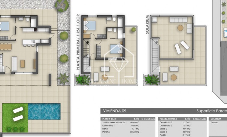 Obra nueva - Villas - Pilar de la Horadada - 03190