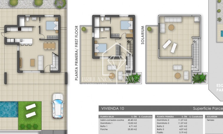 Obra nueva - Villas - Pilar de la Horadada - 03190