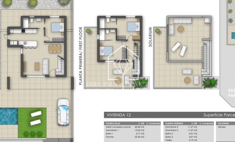 Obra nueva - Villas - Pilar de la Horadada - 03190