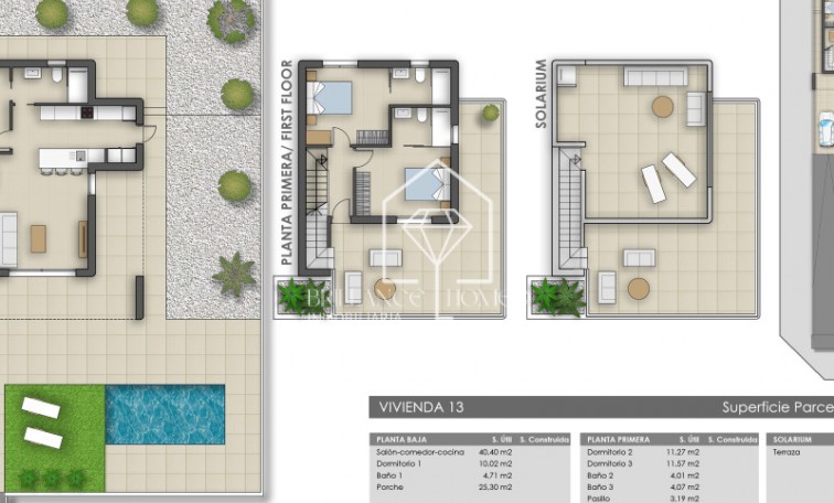 Obra nueva - Villas - Pilar de la Horadada - 03190