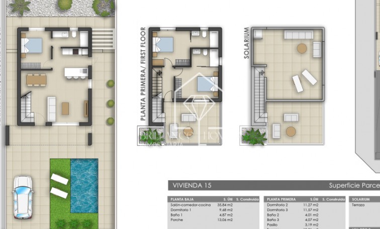 Obra nueva - Villas - Pilar de la Horadada - 03190