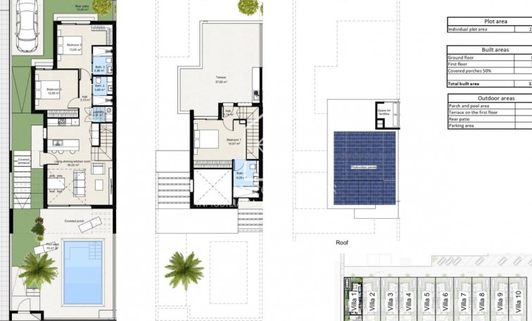 Nowa konstrukcja - Villas - Los Nietos - 30383