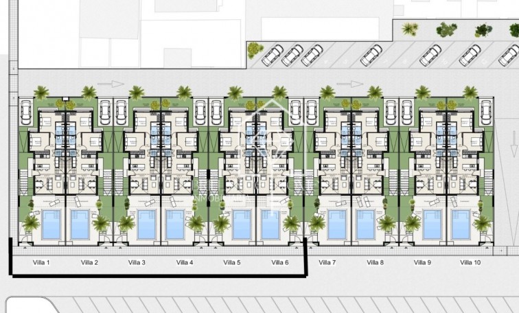 Nowa konstrukcja - Villas - Los Nietos - 30383