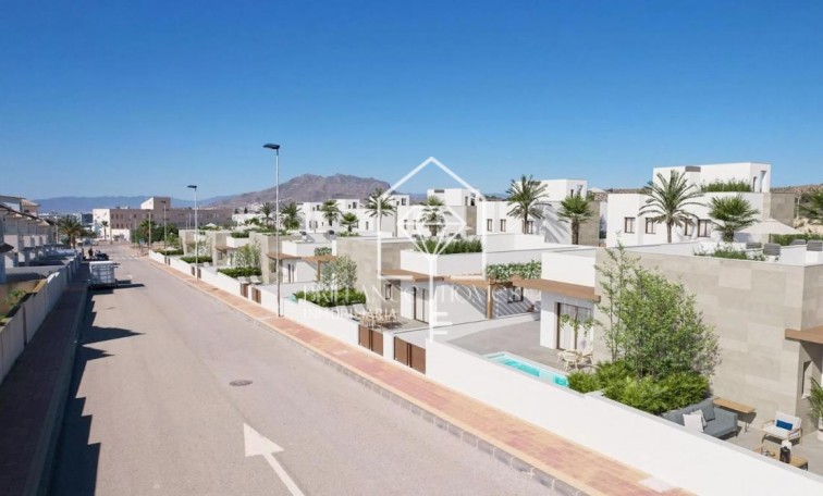 Obra nueva - Terraced houses - Mazarrón - Calle Presbiterio Jesus Garcia s/n