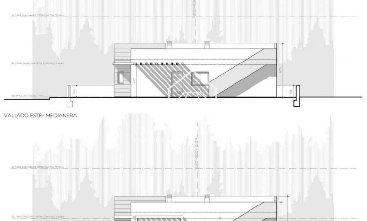 Obra nueva - Terraced houses - Mazarrón - Calle Presbiterio Jesus Garcia s/n