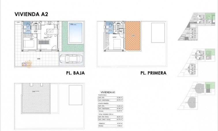 Nouvelle construction - Terraced houses - Mazarrón