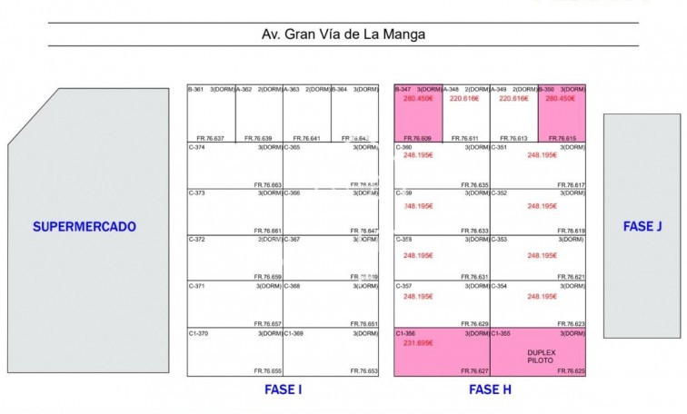 Nowa konstrukcja - Flats - La Manga del Mar Menor - 30380