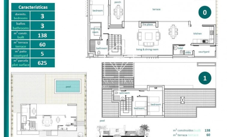 Obra nueva - Detached chalet - Sucina