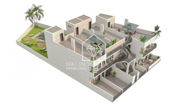 Nowa konstrukcja - Apartament - Hondón de las Nieves