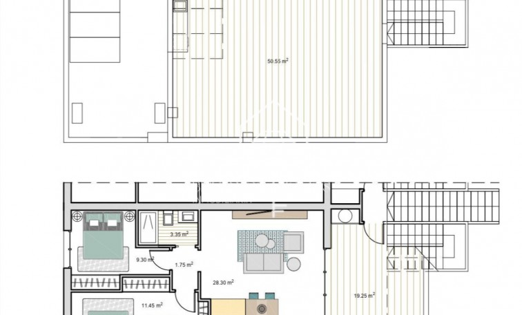 Nowa konstrukcja - Apartament - Torre-Pacheco