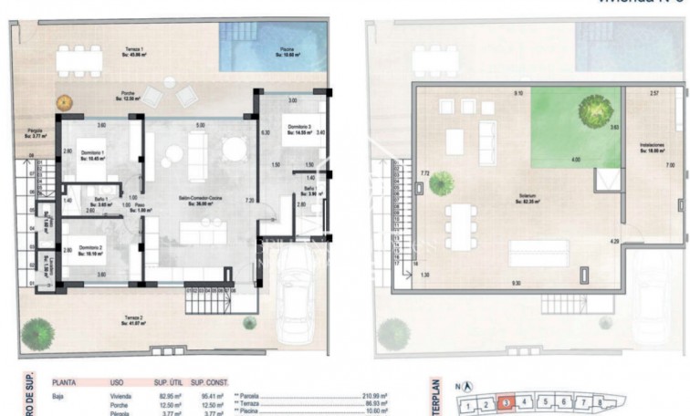 Obra nueva - Townhouse - Sucina