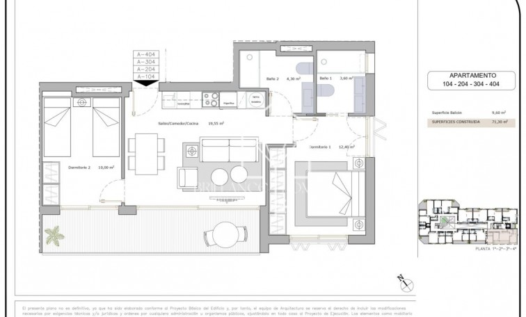 Nowa konstrukcja - Apartament - San Pedro del Pinatar
