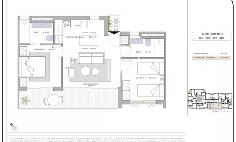 Nowa konstrukcja - Apartament - San Pedro del Pinatar