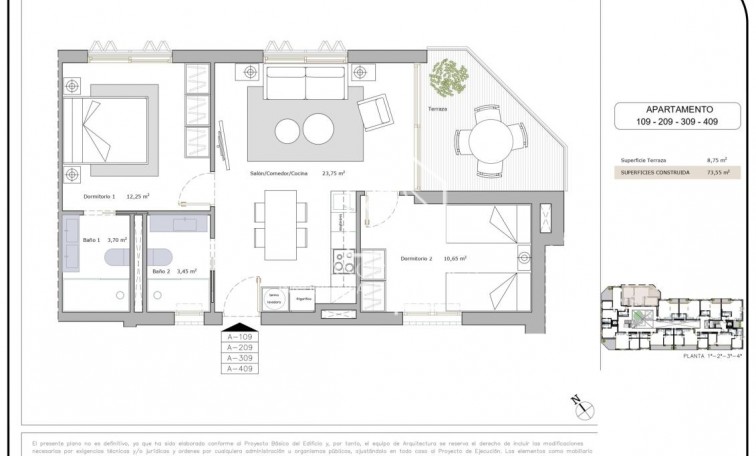 Nowa konstrukcja - Apartament - San Pedro del Pinatar