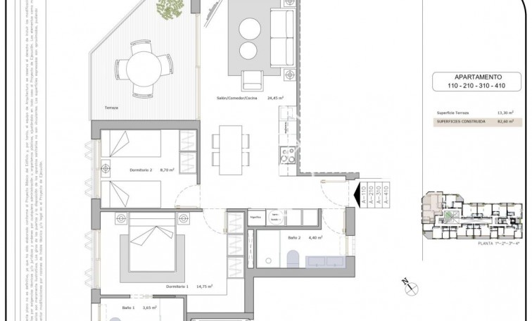 Nowa konstrukcja - Apartament - San Pedro del Pinatar