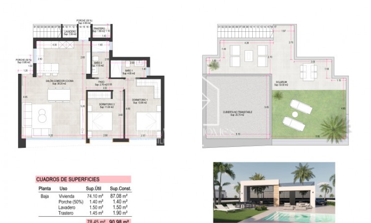 Nouvelle construction - Villa - Alhama de Murcia