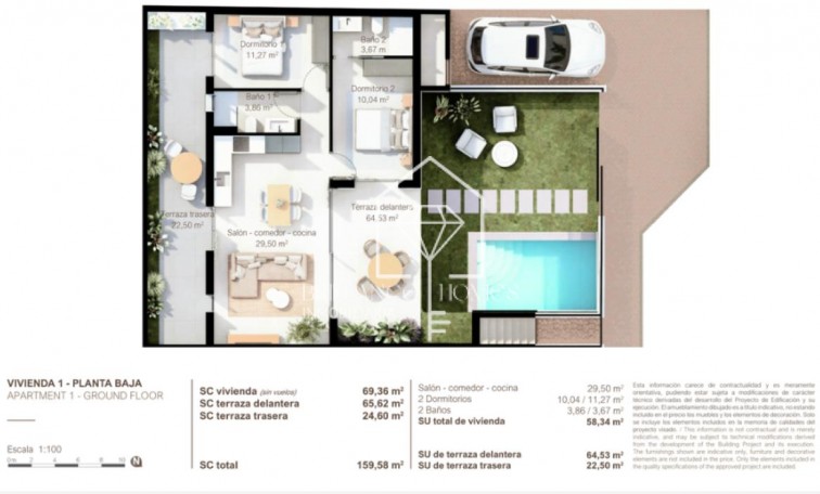 Nouvelle construction - Bungalow - San Pedro del Pinatar