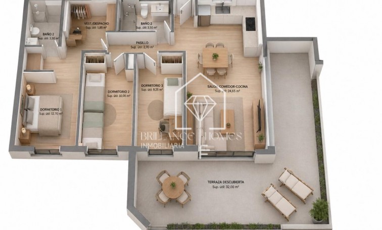 Nouvelle construction - Appartement - La Villajoyosa / Vila Joiosa