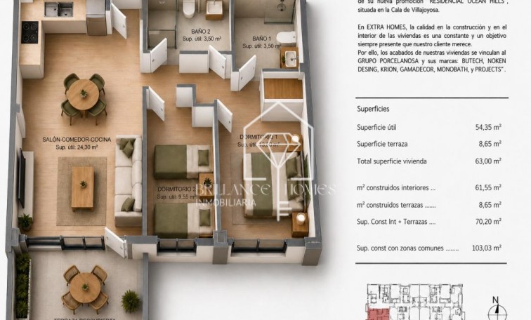 Nouvelle construction - Appartement - La Villajoyosa / Vila Joiosa