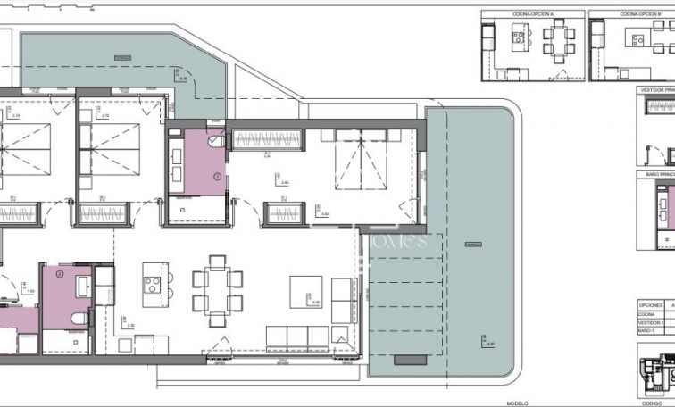 Nouvelle construction - Appartement / flat - Calpe
