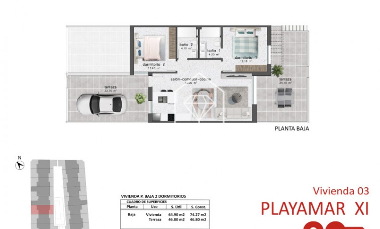 Nouvelle construction - Appartement - Pilar de la Horadada