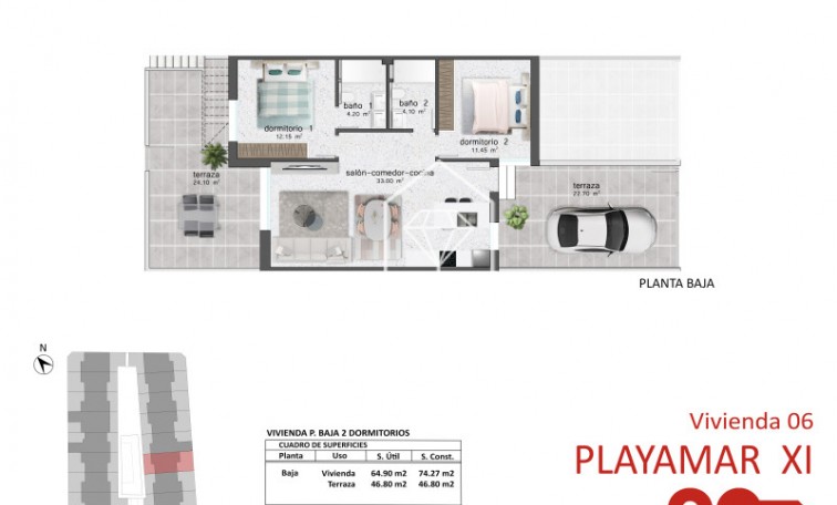 Nouvelle construction - Appartement - Pilar de la Horadada