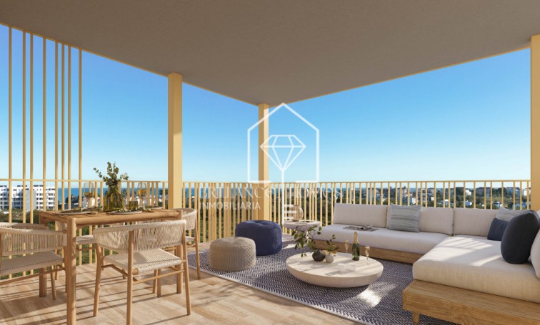 Nowa konstrukcja - Apartment/mieszkanie - El Verger
