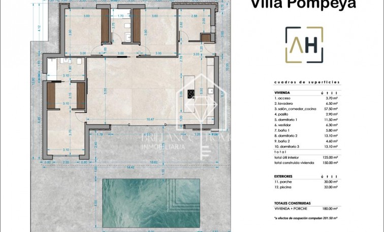 Nouvelle construction - Villa - Hondón de los Fráiles