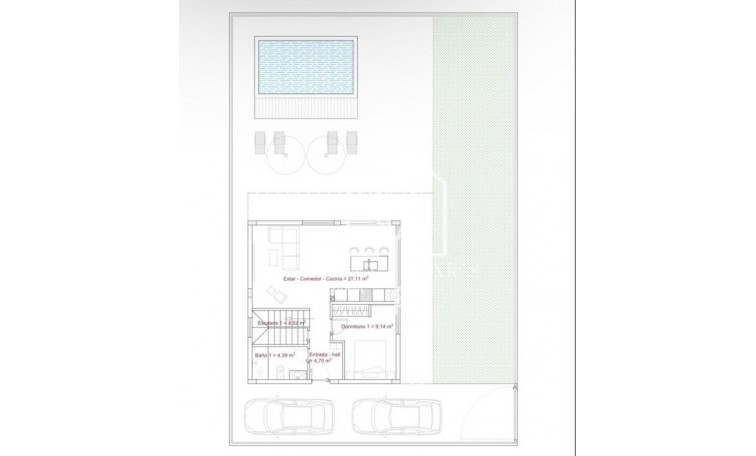 Nowa konstrukcja - Townhouse - Polop
