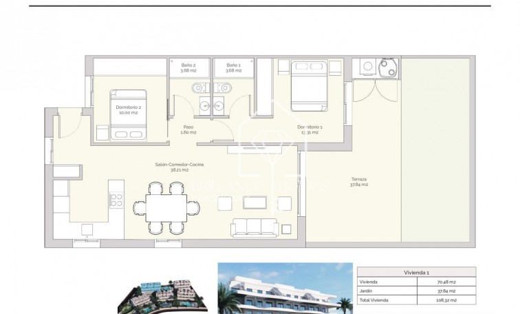 Nouvelle construction - Appartement / flat - Finestrat