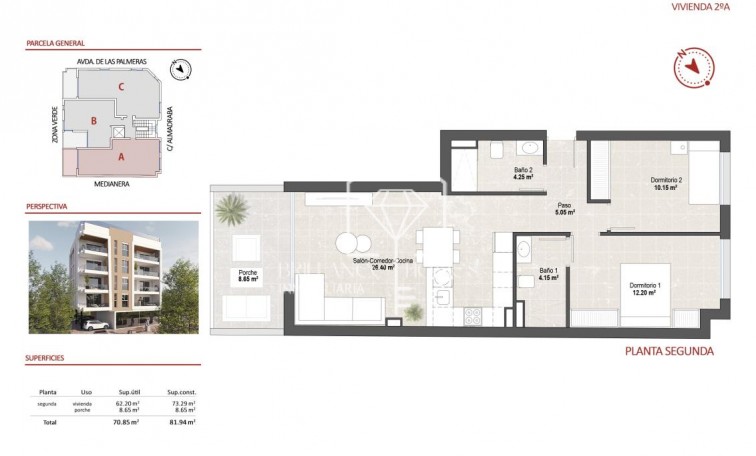 Nowa konstrukcja - Apartment/mieszkanie - San Pedro del Pinatar