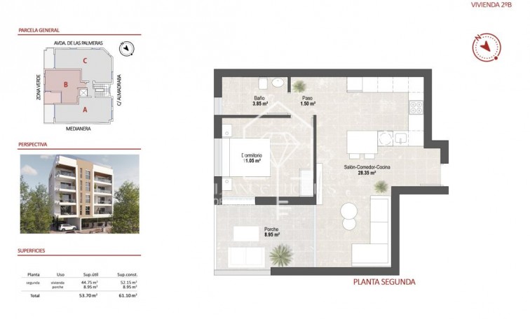 Nowa konstrukcja - Apartment/mieszkanie - San Pedro del Pinatar