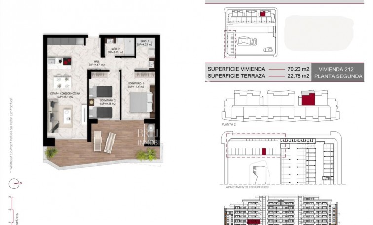 Nowa konstrukcja - Apartment/mieszkanie - San Miguel de Salinas