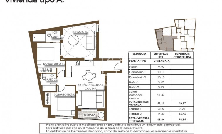Nowa konstrukcja - Apartment/mieszkanie - Torrevieja