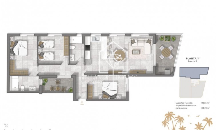 Nowa konstrukcja - Apartment/mieszkanie - Guardamar del Segura