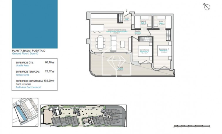 Nowa konstrukcja - Apartment/mieszkanie - La Villajoyosa / Vila Joiosa