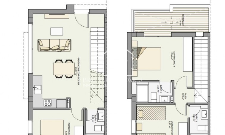 Nowa konstrukcja - Townhouse - Gran Alacant