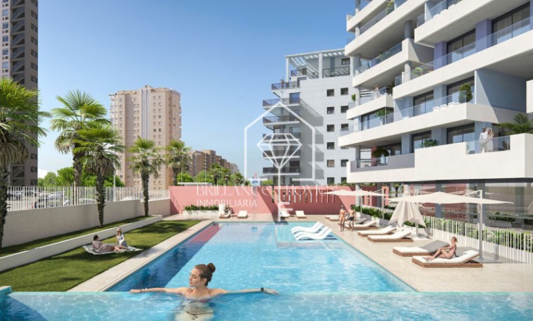 Nowa konstrukcja - Apartment/mieszkanie - Calpe