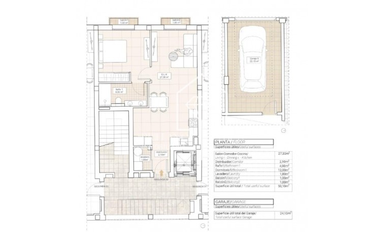 Nouvelle construction - Appartement / flat - Hondón de las Nieves